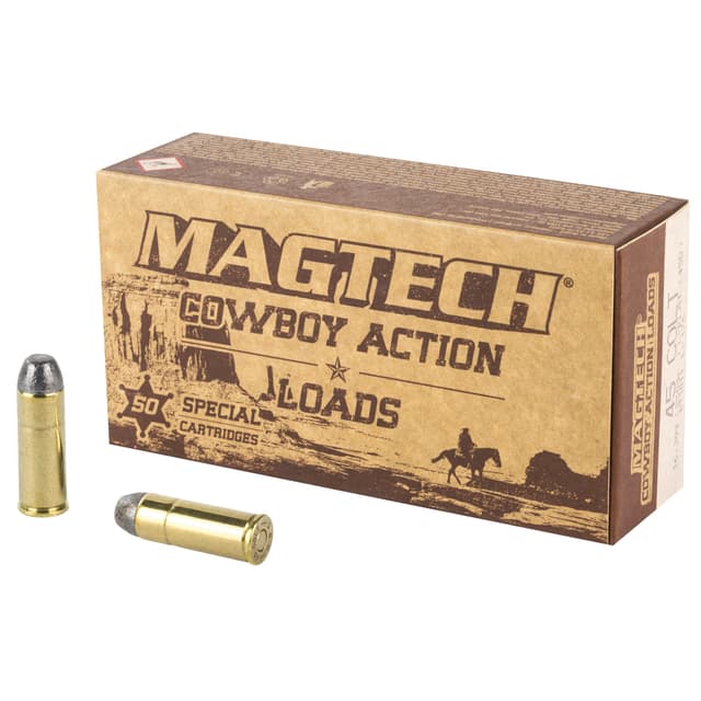 Magtech 45D Cowboy Action 45 Colt Lead Flat Nose 250 Grain 50 Rounds