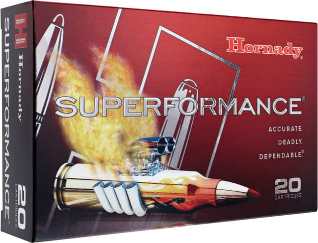 Hornady Superformance, 338 Winchester Magnum, Super Shock Tip, 200 Grain, 20 Rounds
