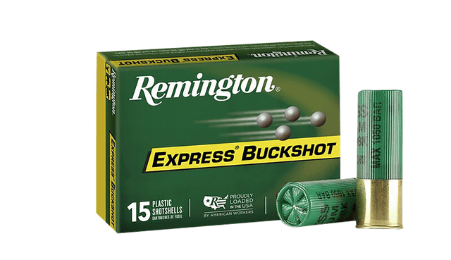 Remington 12 Gauge 00 Buck Shot 9 Grain 15 Rounds