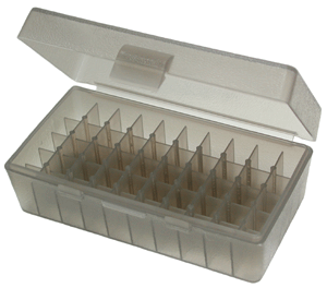 MTM Handgun Ammo Box .44 Mag Green 50 rd.