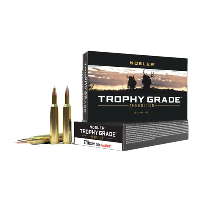 Nosler Trophy Grade 27 Nosler Accubond 150 Grain 20 Rounds