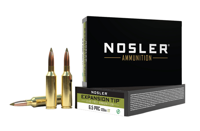 Nosler Expansion Tip 6.5 PRC Polymer Tip 120 Grain 20 Rounds