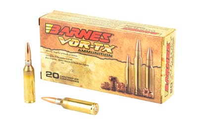 Barnes VOR-TX Rifle Ammo 6.5 PRC TSX 130 Grain 20 Rounds
