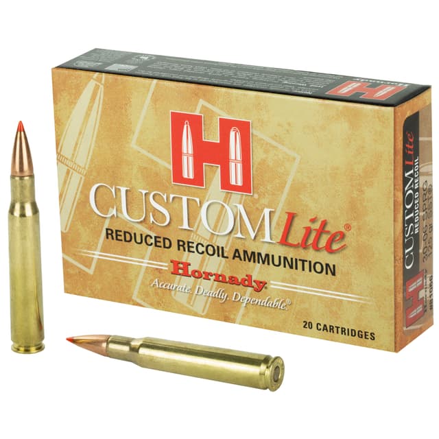 Hornady Custom Lite Rifle Ammo 30-06 Sprg. 125 gr. SST 20 rd.