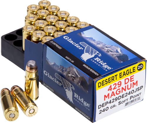 Magnum Research Desert Eagle Ammunition .429 DE 240 gr JSP 20/ct