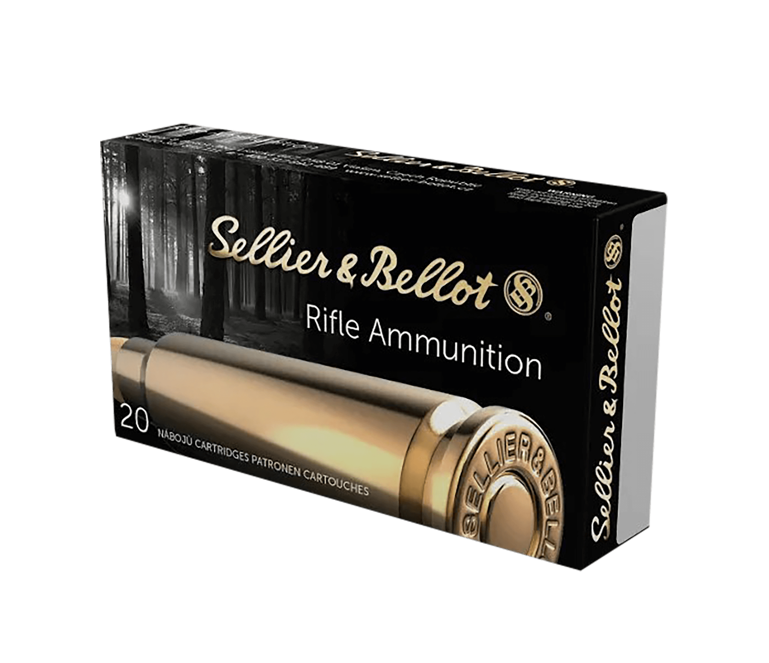 Sellier & Bellot SB762SUBA 308 Winchester Hollow Point Boat Tail 200 Grain 20 Rounds
