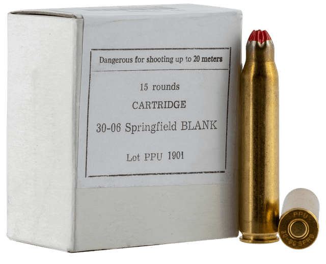 Prvi Partisan PPU PPB3006 30-06 Springfield Blank Ammo 15 Rounds