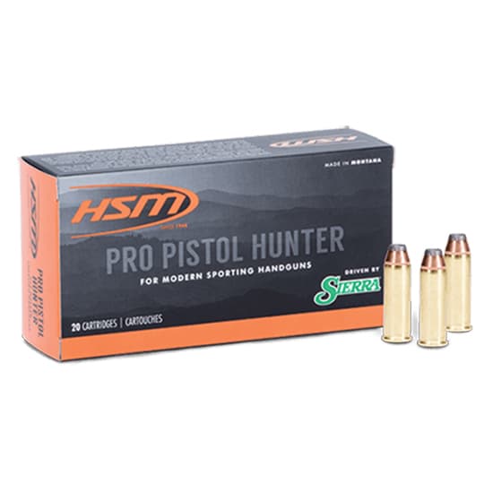 HSM, Pro Pistol, 41 Magnum, Jacketed Hollow Cavity, 210 Grain, 50 Rounds