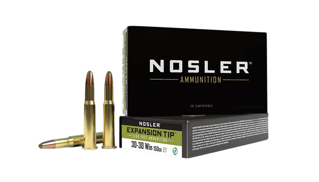 Nosler, Expansion Tip, 30-30 Winchester, Soft Point, 150 Grain, 20 Rounds