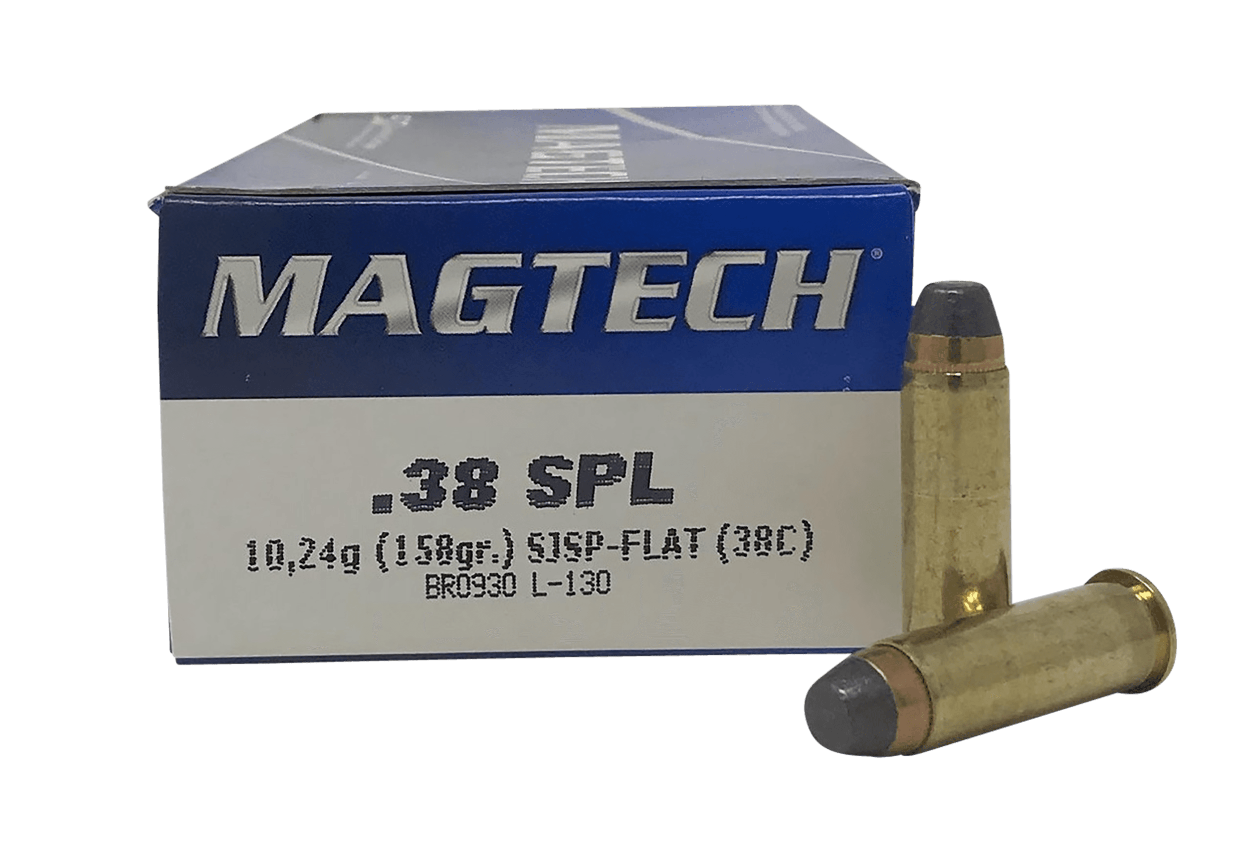 Magtech Range Training 38 Special Semi Jacketed Soft Point Flat 158 Grain 50 Rounds