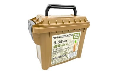 Winchester Lake City M855 5.56x45mm Nato Full Metal Jacket 62 Grain 300 Rounds