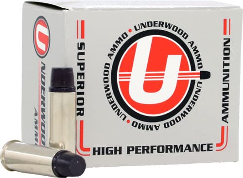 Underwood Ammo Lead Keith-Type Semi-Wadcutter Gas Check Handgun Ammunition 44 Spl 255gr LSWC 1000 fps 20/ct