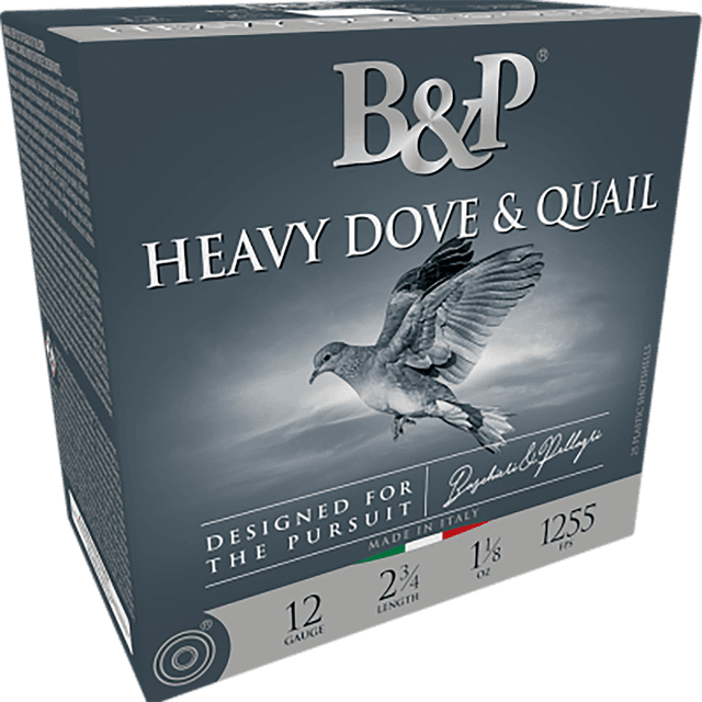 B&p Ammunition 12B1DS7 Heavy Dove & Quail  12Gauge 2.75" 1oz 7Shot 25 Rounds