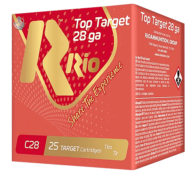 Rio Ammunition RCHV286 Game Load  28Gauge 2.75" 1oz 6Shot 25 Rounds
