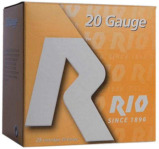 Rio Ammunition RC20MGN5 Game Load  20Gauge 3" 1 1/4oz 5Shot 25 Rounds