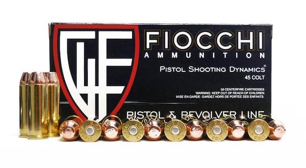 Fiocchi 45LCCMJ Range Dynamics  45Colt 225gr Complete Metal Jacket 50 Rounds