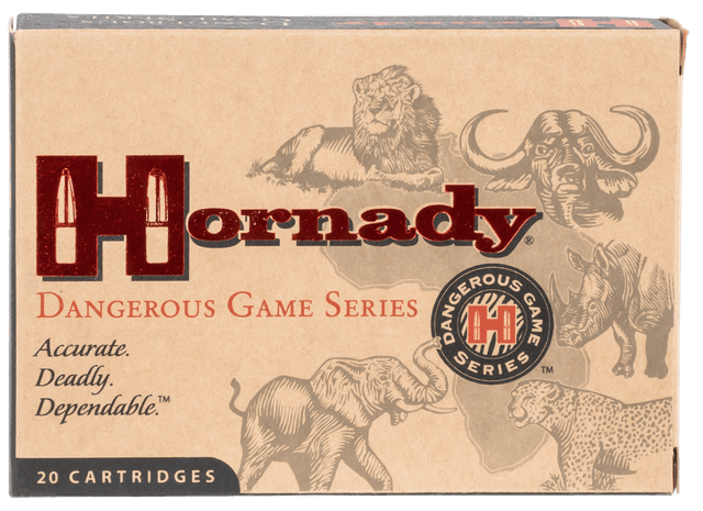 Hornady Dangerous Game 450-400 Nitro Express Solid 400 Grain 20 Rounds
