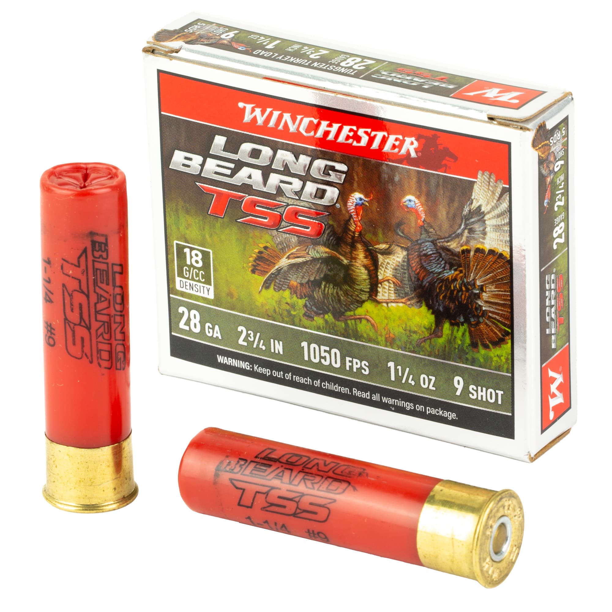 Winchester Long Beard TSS Load 28 Gauge TSS Tungsten 1 1/4 oz 5 Rounds