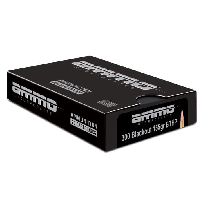 Ammo Inc Signature Match .300 Blackout Rifle Ammo - 155 Grain | BTHP | 20rd Box