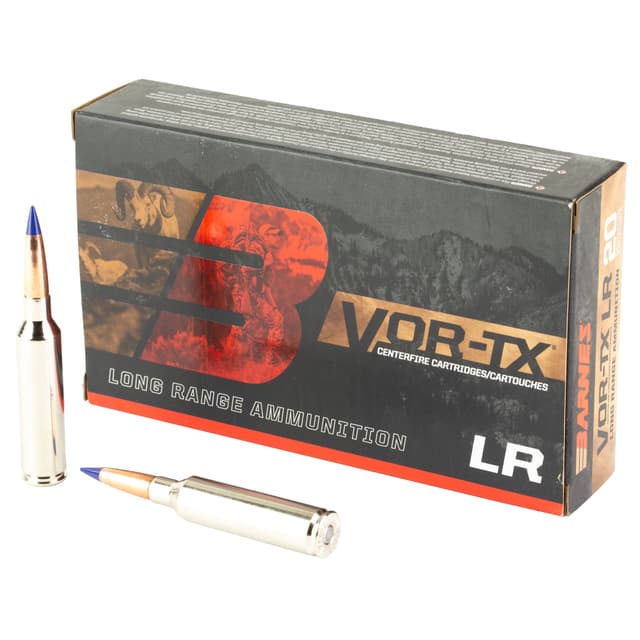 Barnes Bullets 7mm PRC LRX Boat Tail 160 Grain 20 Rounds