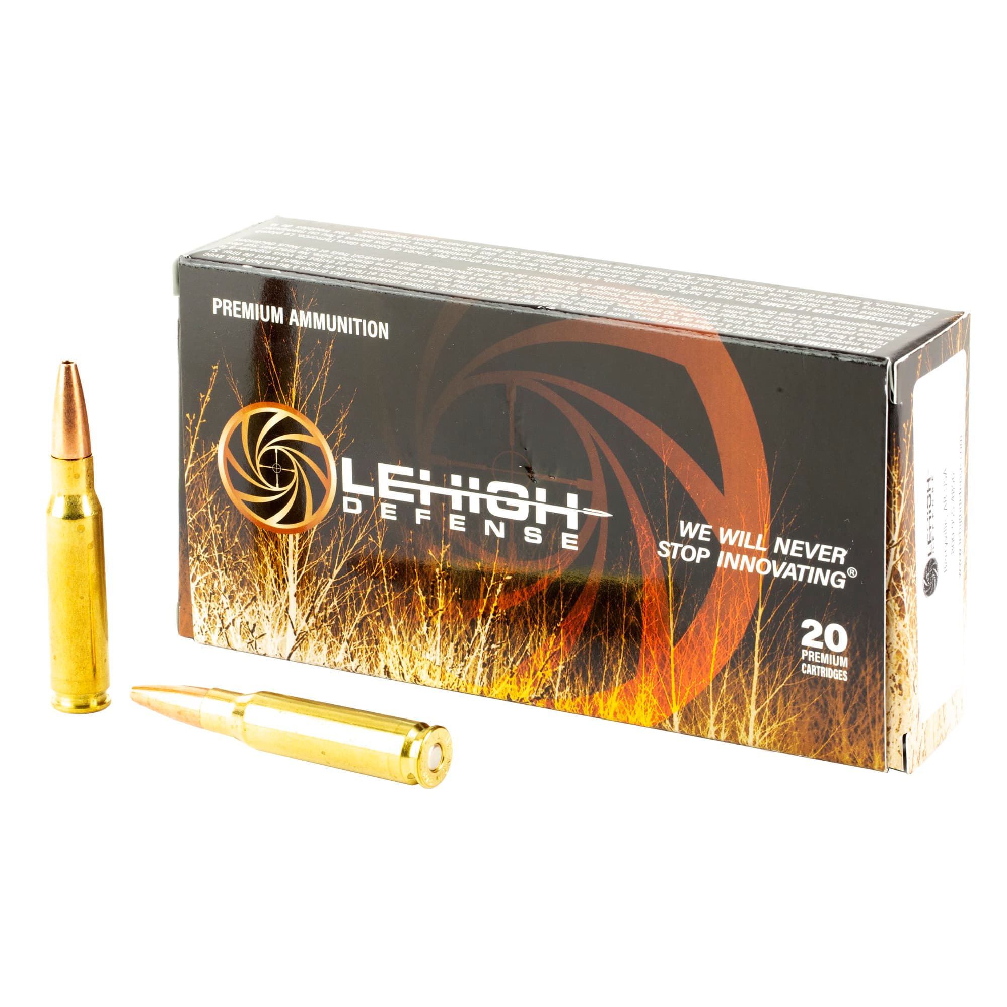 Lehigh Defense LA308152CC Controlled Chaos 308Win 152gr 20 Rounds