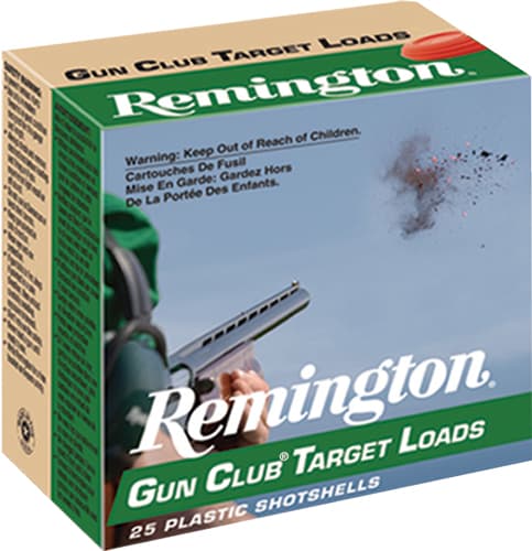 Remington Gun Club Target Loads 12 Gauge 8 Shot 1 1/8 Ounce 250 Rounds