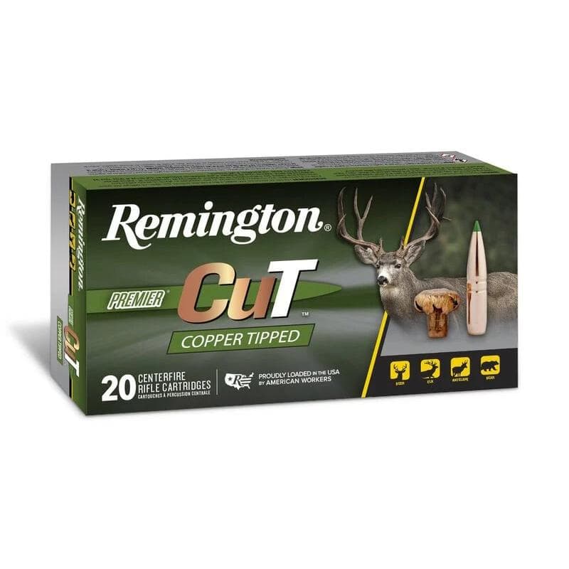 Remington Premier Cut Copper Tipped 6.5 Creedmoor 120 Grain 20 Rounds