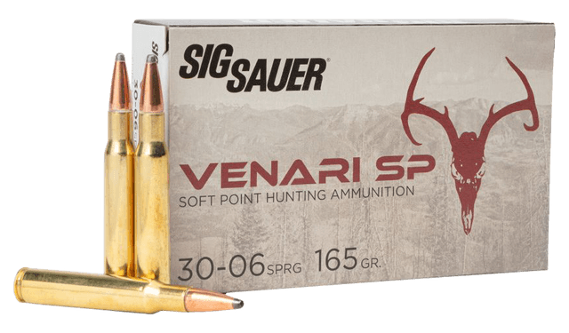 Sig Sauer Venari 30-06 Springfield Soft Point 165 Grain 20 Rounds