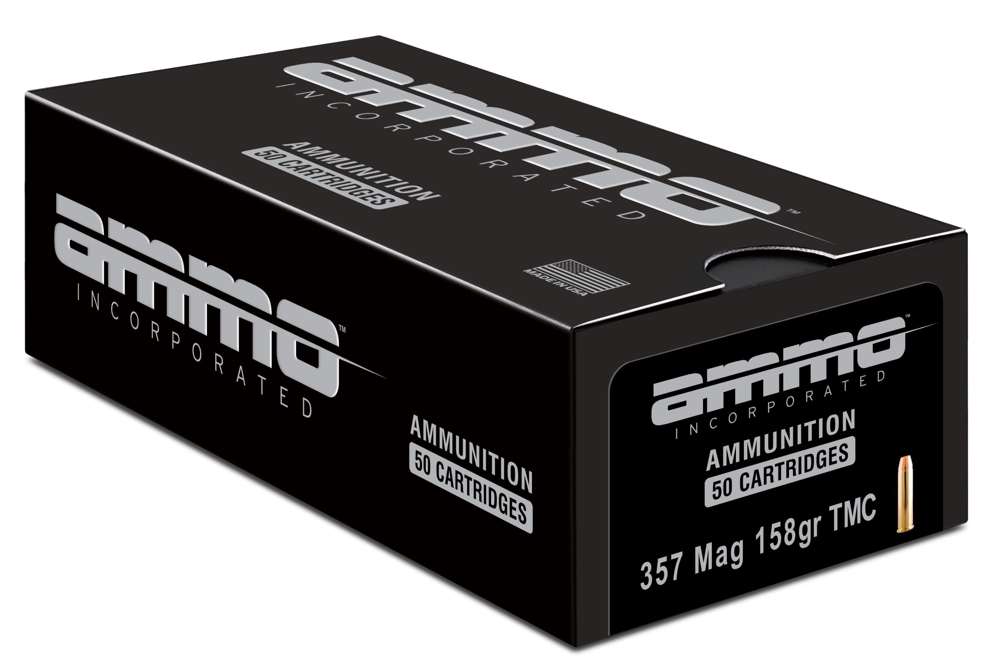 Ammo Inc Signature .357 Magnum Handgun Ammo - 158 Grain | TMC | 1000rd Case