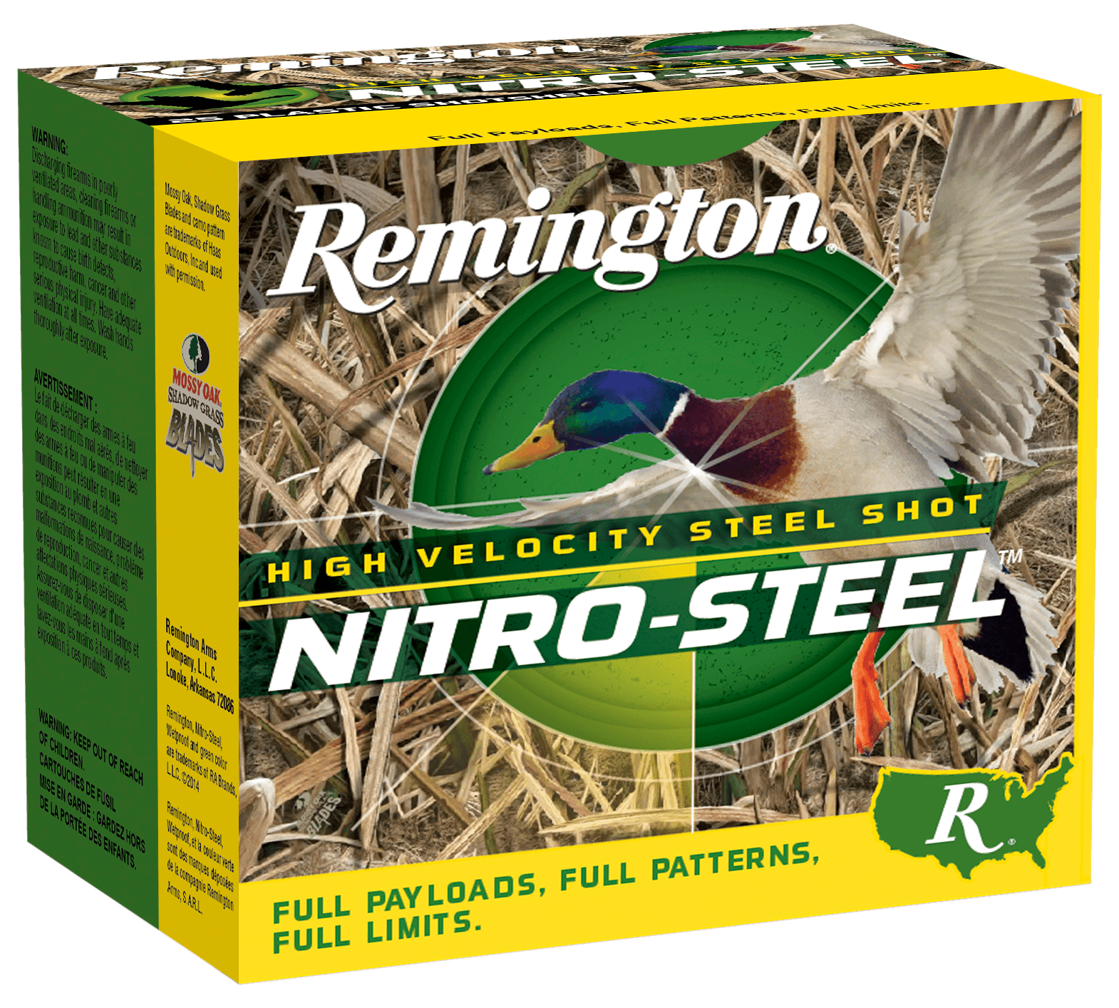 Remington Nitro-Steel 12 Gauge High Velocity T Shot 1 3/8 Ounce 25 Rounds