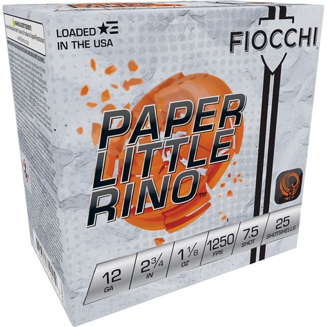 Fiocchi Little Rino Extrema 12 Gauge Shot 1-1/8 oz 25 Rounds