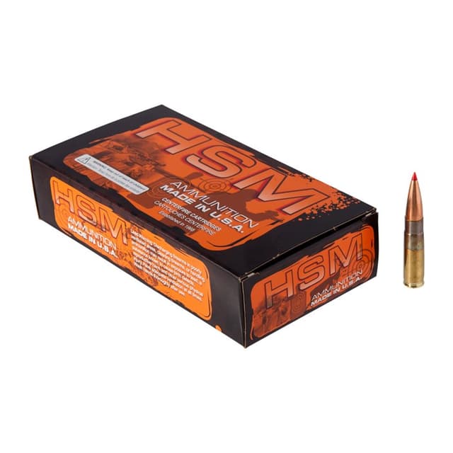HSM 300BLK1N Match 300 Blackout 208 gr Hornady A Max 20 Rounds