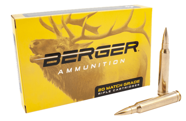 Bergara Berger Bullets 300 Winchester Magnum Hybrid Boat Tail 168 Grain 20 Rounds