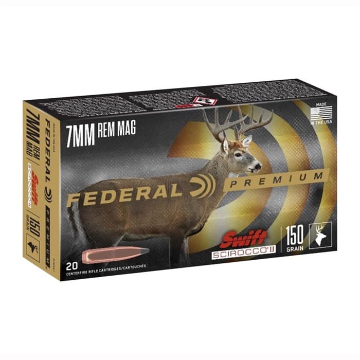 Federal Premium 243 Winchester Swift Scirocco II Tipped Spitzer 90 Grain 20 Rounds