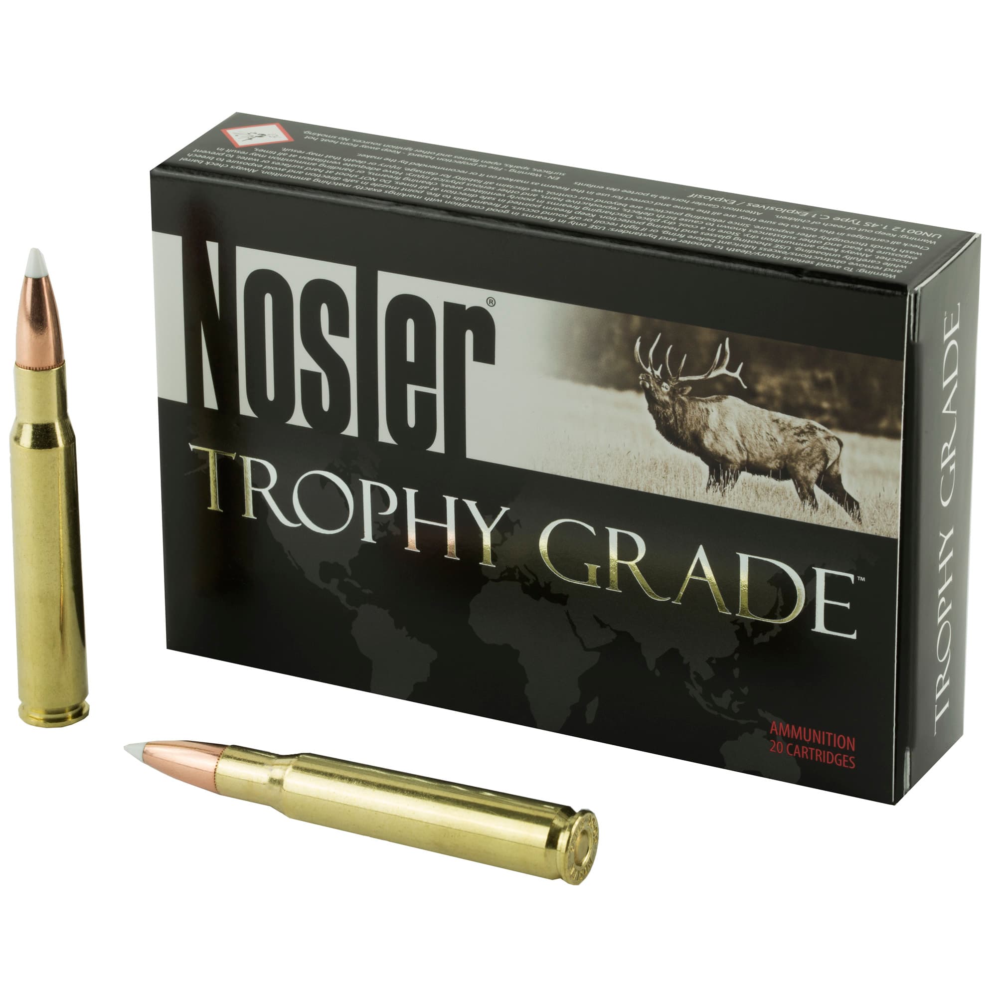 Nosler Trophy Grade 30-06 Springfield AccuBond Soft Point 165 Grain 20 Rounds