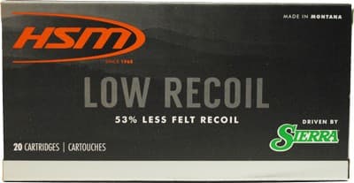HSM Low Recoil 7mm-08 Remington Sierra Polymer Tip 140 Grain 20 Rounds