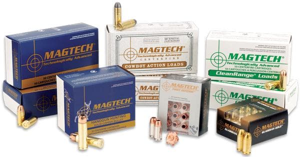 Magtech CleanRange 9mm Luger Fully Encapsulated Bullet 124 Grain 20 Rounds