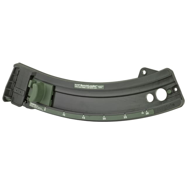 Maglula BL71B Range BenchLoader Made of Polymer with Black Finish for 223 Rem, 5.56x45mm NATO AR-15, M4