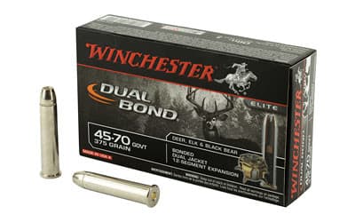Winchester Dual Bond 45-70 Government Hollow Point 375 Grain 20 Rounds