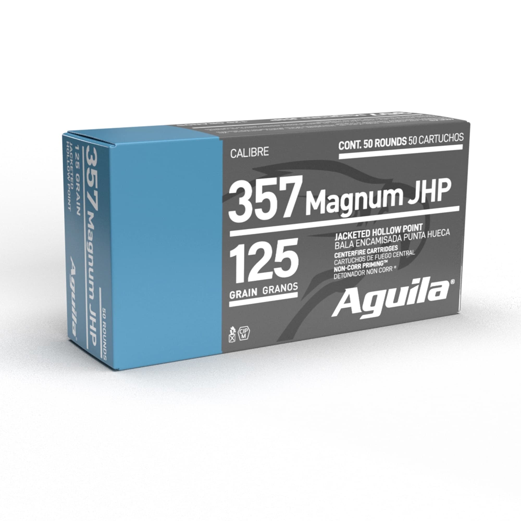 Aguila Defense, .357 Magnum, Jacketed Hollow Point, 125 Grain, 50 Rounds