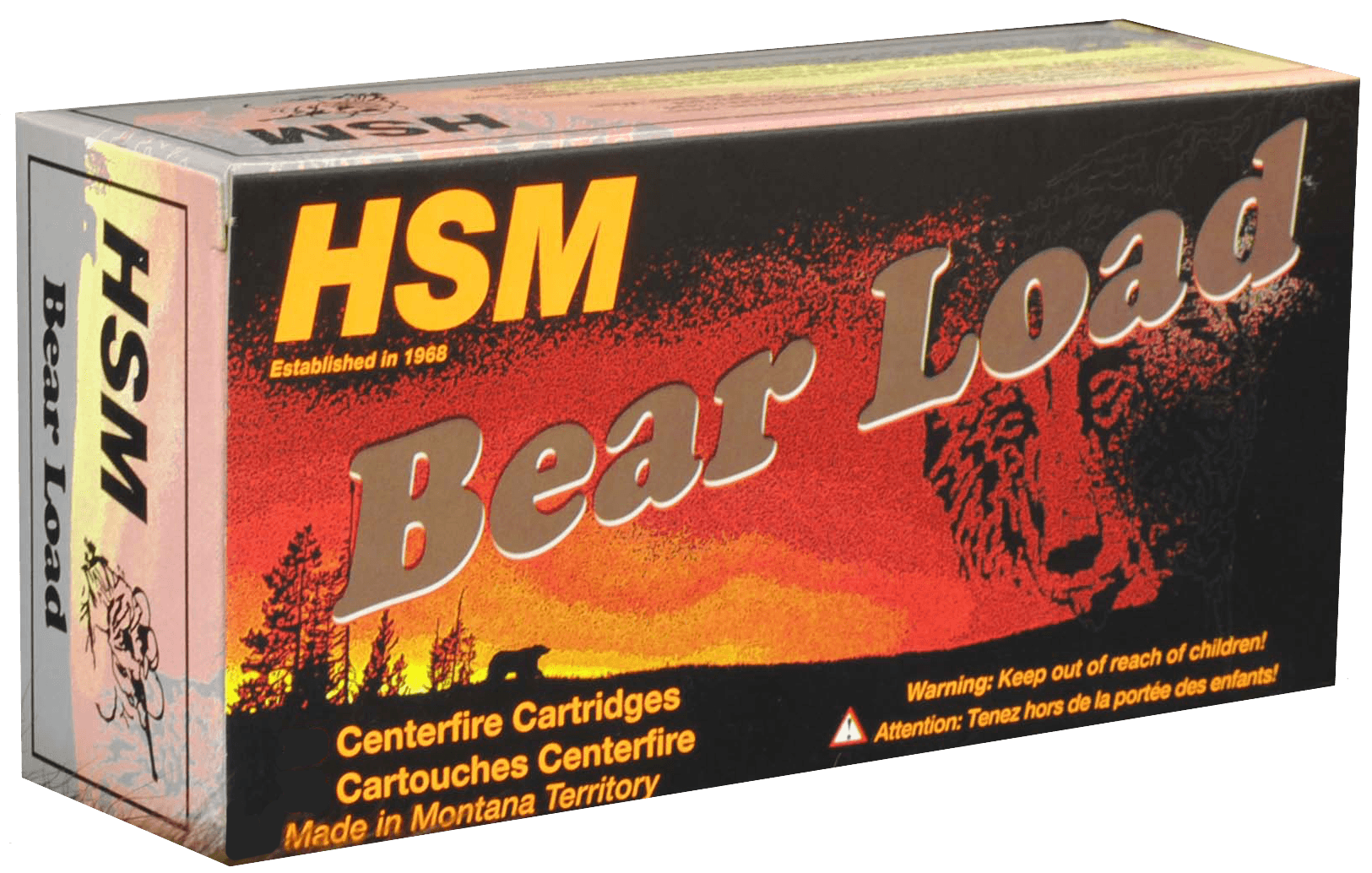 HSM Bear Load 45 Colt Wide Flat Nose 325 Grain 50 Rounds