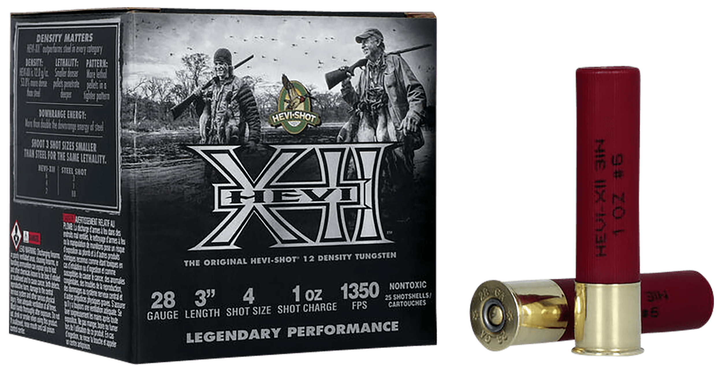 HEVI-Shot HS18434   28Gauge 3" 1oz 4Shot 25 Rounds