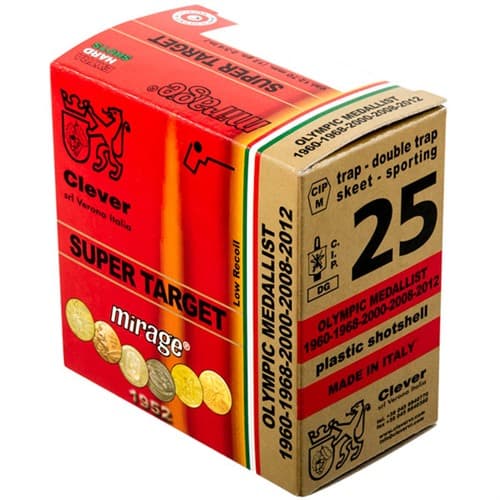 CLEVER MIRAGE T1 12GA SPORTING 1OZ #7.5 250/CS