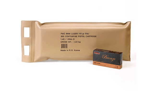 PMC 9MM 115GR FMJ 6BX BATTLE PACK