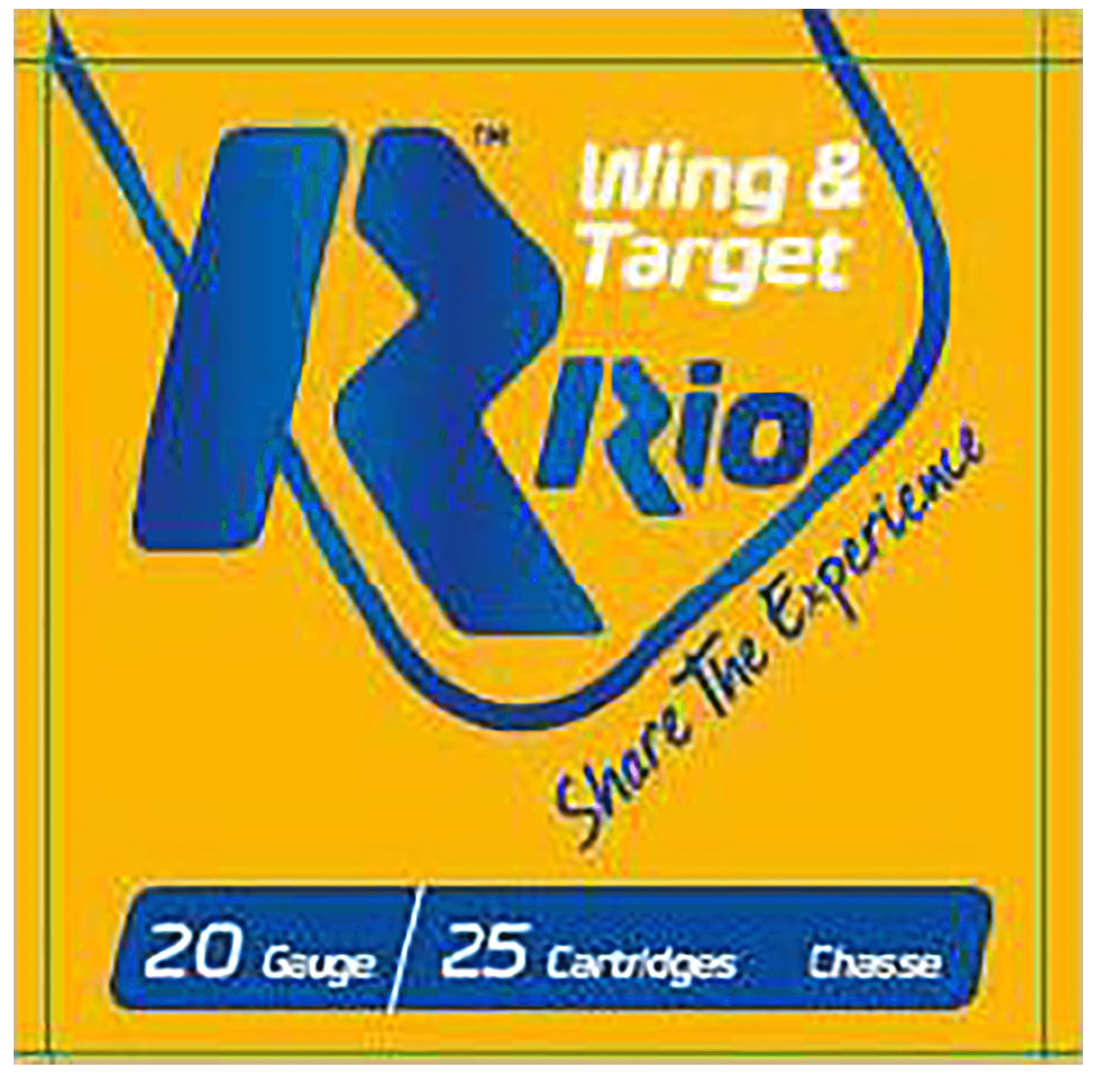 Rio Ammunition WT208 Wing & Target  20Gauge 2.75" 7/8oz 8Shot 25 Rounds