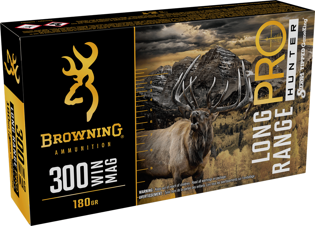 Browning Long Range Pro 300 Winchester Magnum 180 Grain 20 Rounds