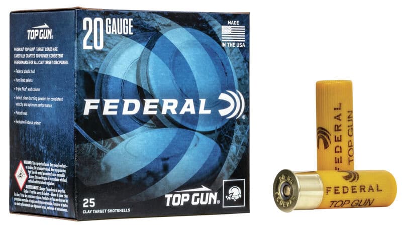 Federal TG20 20 Gauge Shotshell 9 Shot 250 Grain 250 Rounds