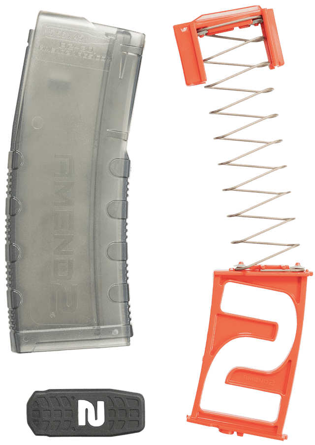 Amend2 10rd 5.56mm AR-15 Magazine Translucent Smoke
