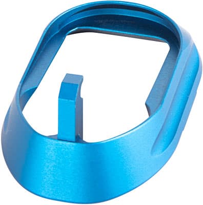 Walther Arms Flared Magwell for Ppq Blue Aluminum for Steel or Polymer Frame