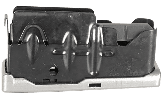 Savage 110 4rd Stainless Steel Magazine 22-250 Remington Compatible with 110 12 14 16C